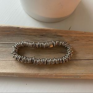 Silver Plated Stretch Bracelet